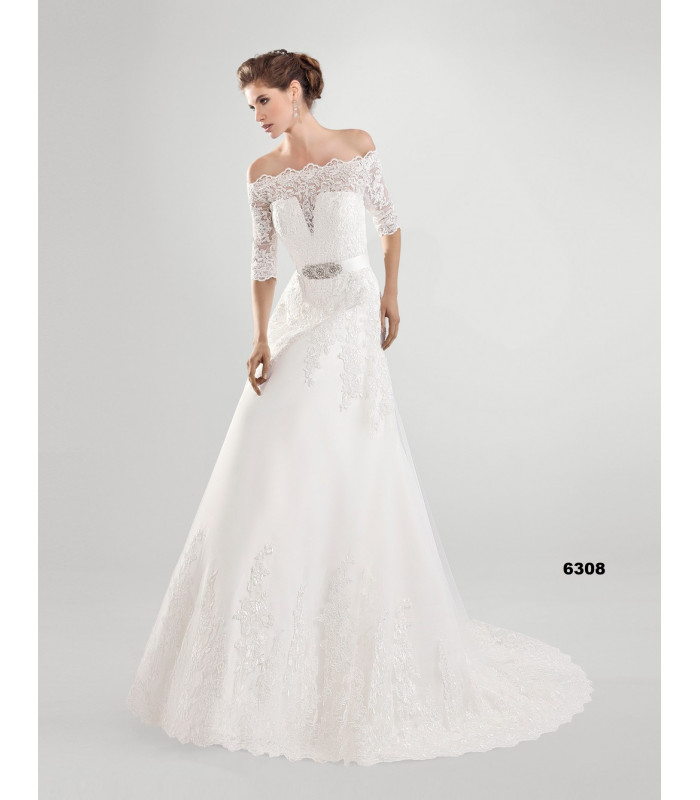 Vestido de novia 6308 - Lugo Novias