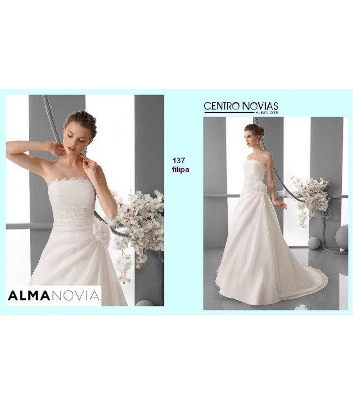 Vestido de novia FILIPA - Alma Novias