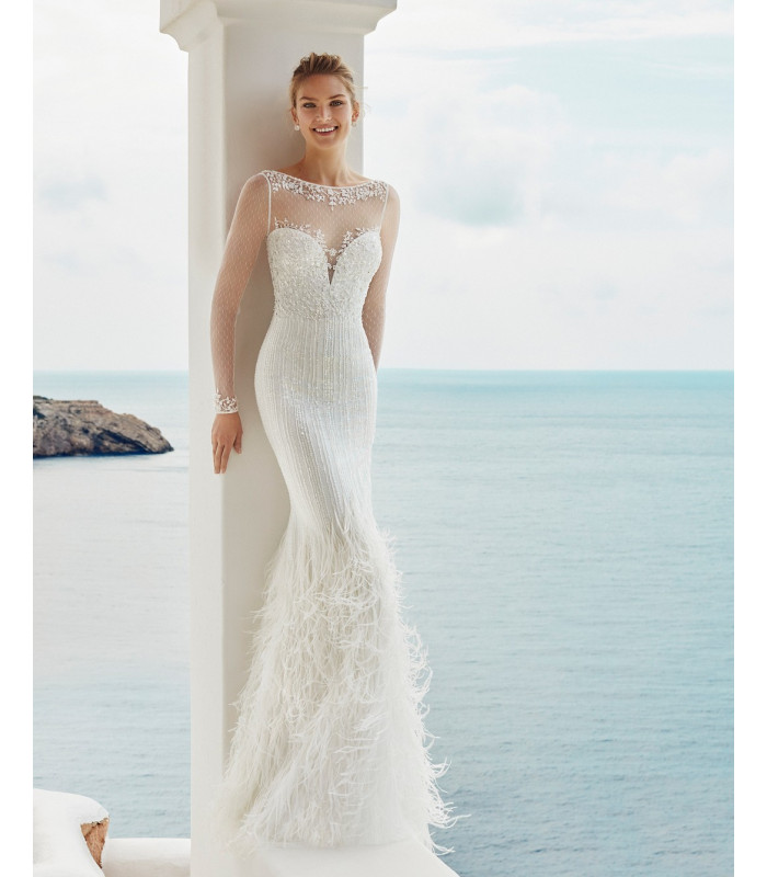 Vestido de novia GALE - Aire Barcelona Beach
