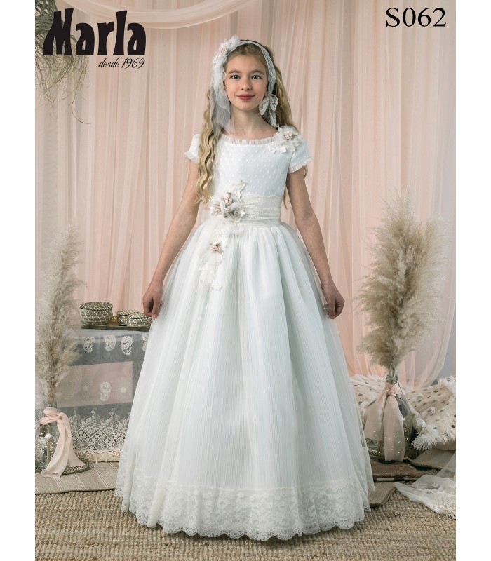 Vestido de comunión S062 - MARLA