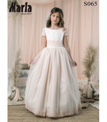 Vestido de comunión S065 - MARLA