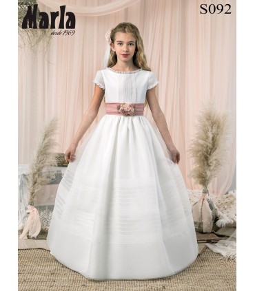 Vestido de comunión S092 - MARLA