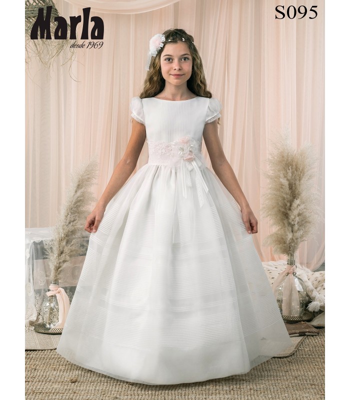 Vestido de comunión S095 - MARLA