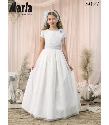 Vestido de comunión S097 - MARLA