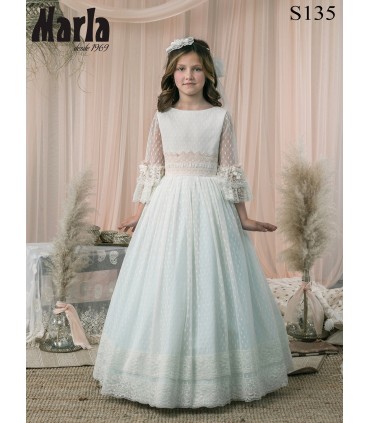 Vestido de comunión S135 - MARLA