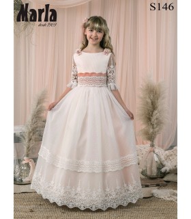Vestido de comunión S146 - MARLA