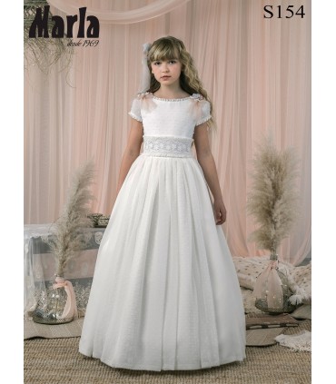 Vestido de comunión S154 - MARLA