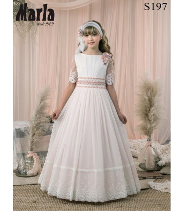 Vestido de comunión S197 - MARLA