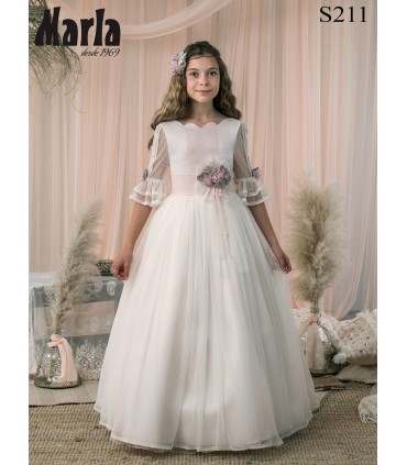 Vestido de comunión S211 - MARLA