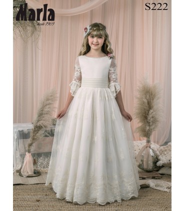 Vestido de comunión S222 - MARLA