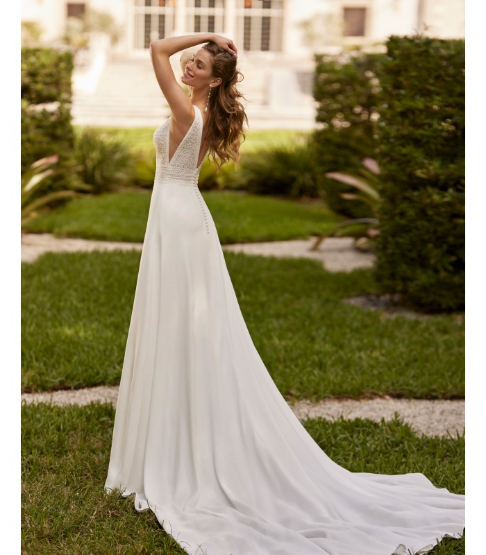 Vestido de novia SELENE - Aire Barcelona