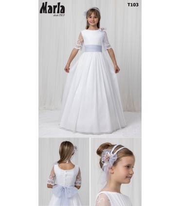 Vestido de comunión T103 - MARLA