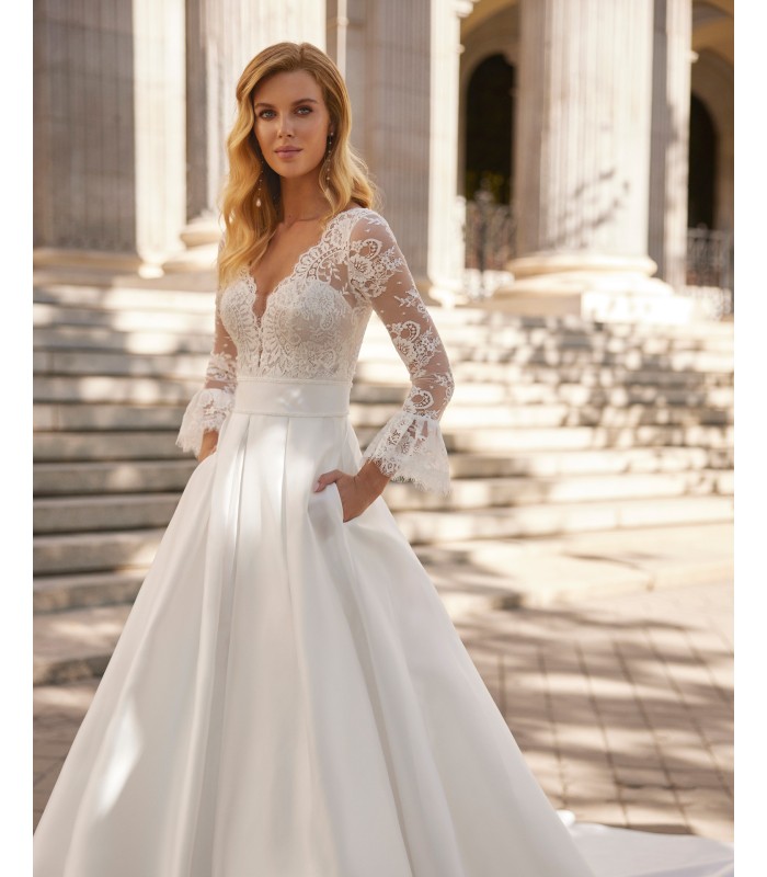 Vestido de novia SOLAN - Luna Novias 2025