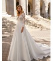 Vestido de novia SOLAN - Luna Novias 2025