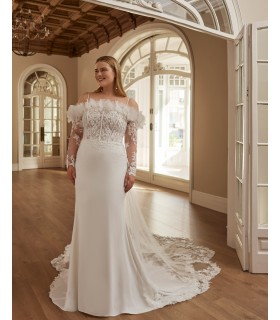 Vestido de novia WARIEL- Martha Blanc 2026