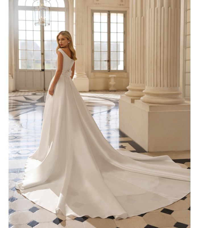 VESTIDO DE NOVIA- BACARA- AIRE BARCELONA