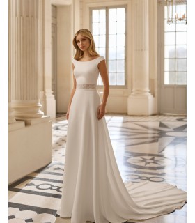VESTIDO DE NOVIA- BACARA- AIRE BARCELONA