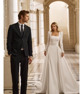 VESTIDO DE NOVIA-BAHIA-AIRE BARCELONA