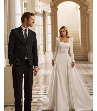 VESTIDO DE NOVIA-BAHIA-AIRE BARCELONA