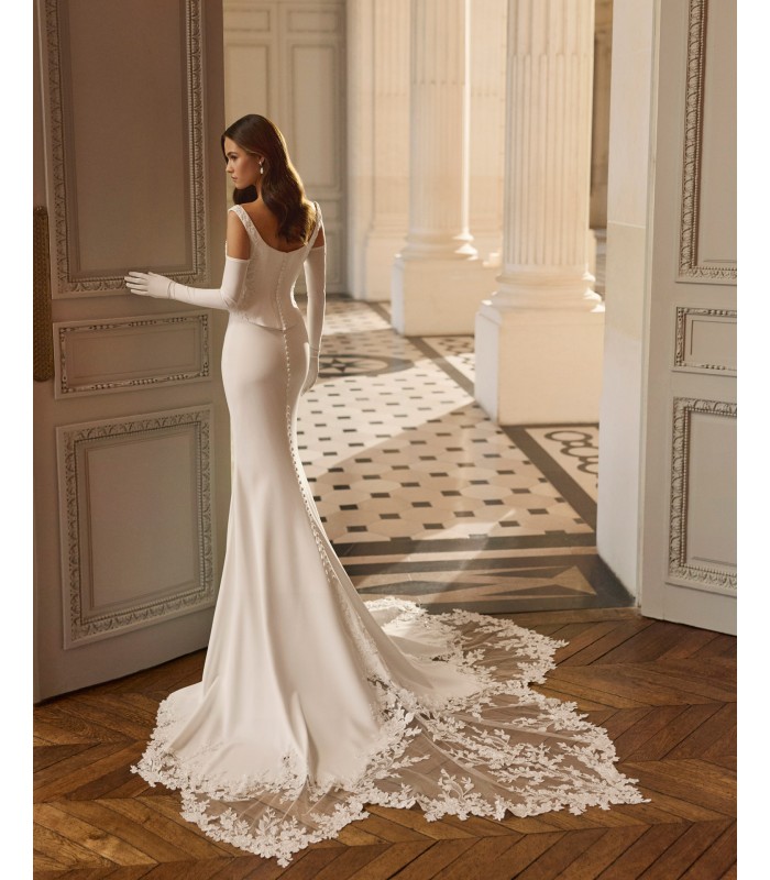 VESTIDO DE NOVIA- BALET- AIRE BARCELONA