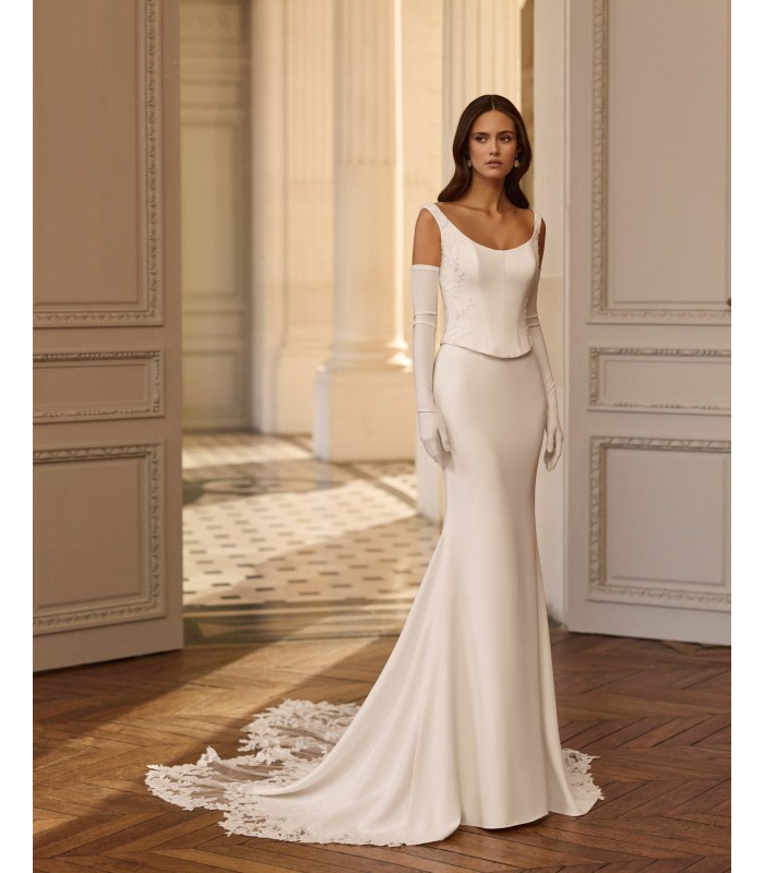 VESTIDO DE NOVIA- BALET- AIRE BARCELONA