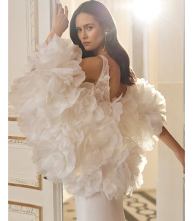 VESTIDO DE NOVIA- BAREA- AIRE BARCELONA