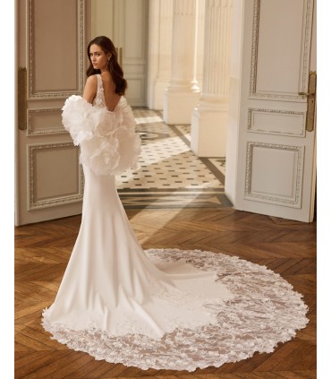 VESTIDO DE NOVIA- BAREA- AIRE BARCELONA