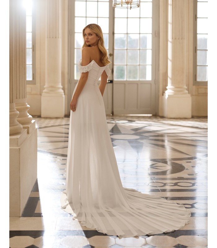 VESTIDO DE NOVIA- BARINA- AIRE BARCELONA