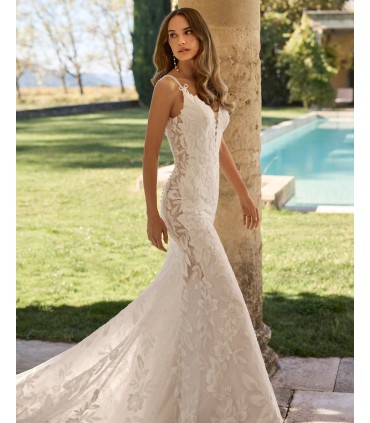 VESTIDO DE NOVIA- XARIS-AIRE BARCELONA