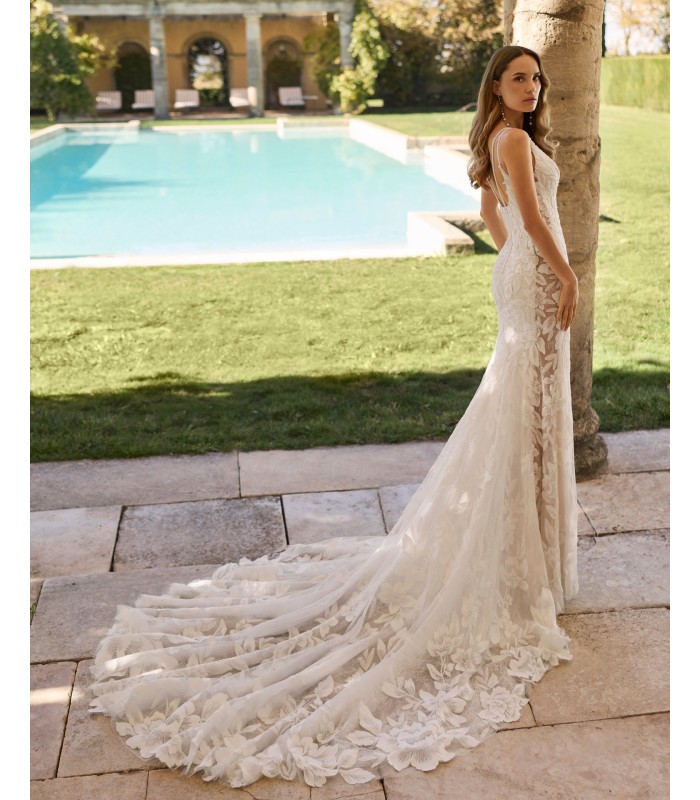 VESTIDO DE NOVIA- XARIS-AIRE BARCELONA