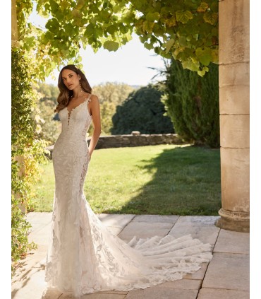 VESTIDO DE NOVIA- XARIS-AIRE BARCELONA