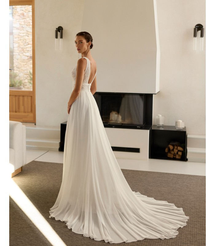 VESTIDO DE NOVIA-RAYA-AIRE BARCELONA
