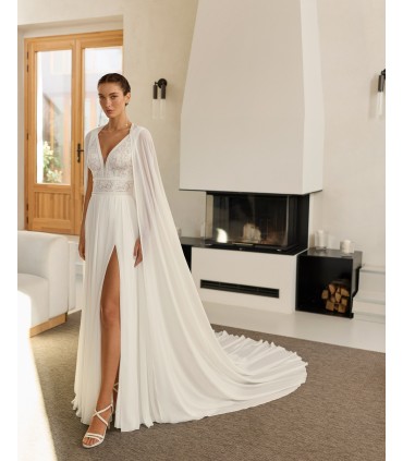 VESTIDO DE NOVIA-RAYA-AIRE BARCELONA