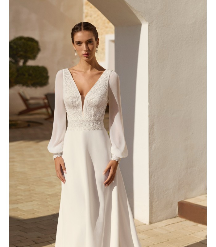 VESTIDO DE NOVIA-REVA-AIRE BARCELONA