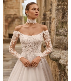 VESTIDO DE NOVIA-PIA-ADRIANA ALIER