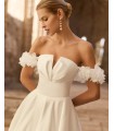 VESTIDO DE NOVIA-PLUMA-ADRIANA ALIER