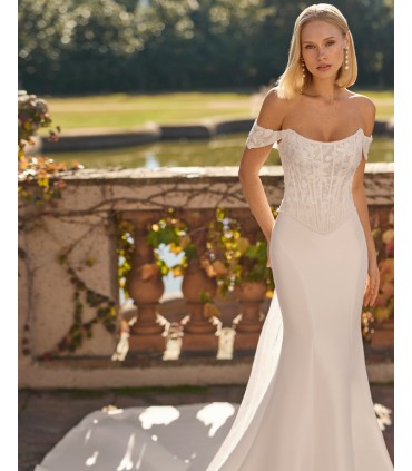 VESTIDO DE NOVIA- FLORA-LUNA NOVIAS