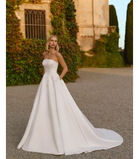 VESTIDO DE NOVIA- FOCO- LUNA NOVIAS
