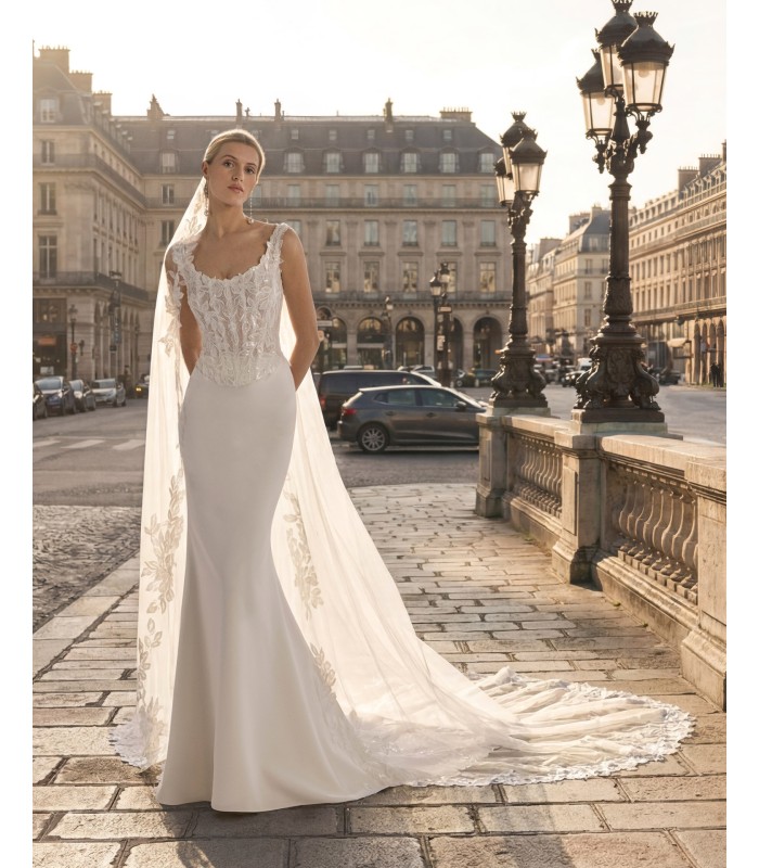 VESTIDO DE NOVIA-TELINE-AIRE BARCELONA