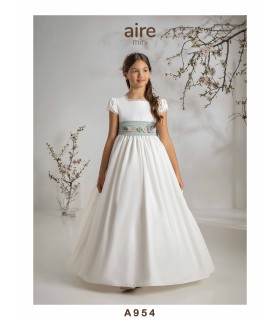 VESTIDO DE COMUNIÓN AIRE MINI -A954
