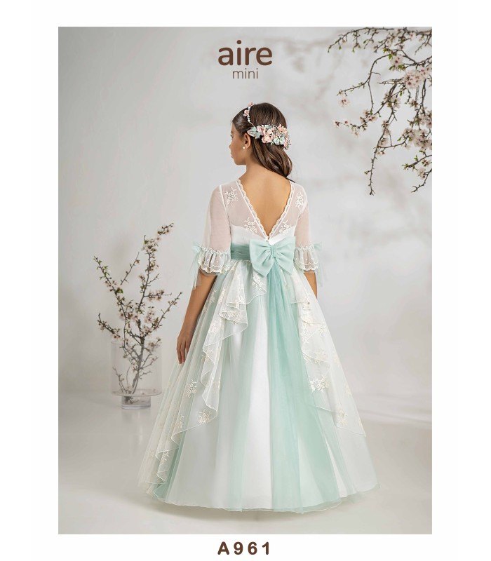 VESTIDO DE COMUNIÓN -A961