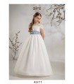 VESTIDO DE COMUNIÓN AIRE MINI -A971