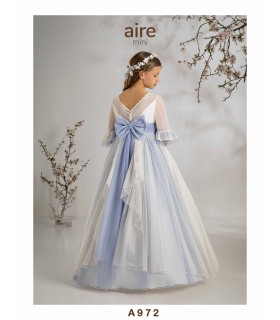 VESTIDO DE COMUNIÓN AIRE MINI -A972