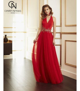 Vestido de fiesta 4J1A5 - MARFIL