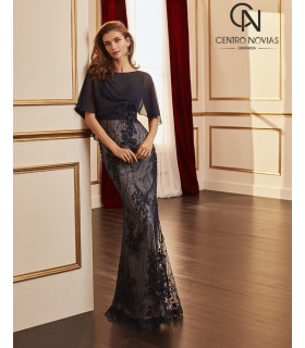 Vestido de fiesta 4J160 - MARFIL