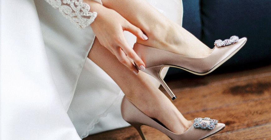 ZAPATOS DE NOVIA: PISA FUERTE Y ELEGANTE