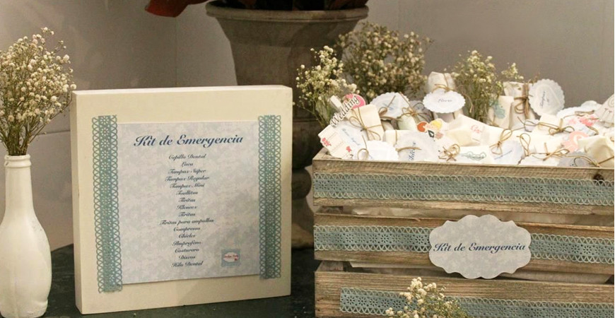 IMPRESCINDIBLES EN TUS KITS DE BODA