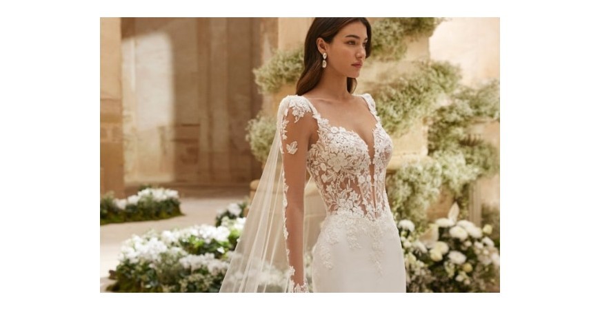Vestido de novia para primavera: Elegancia y frescura en tu gran día
