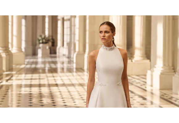 Vestidos de novia corte A: estilos, tejidos y claves para encontrar el tuyo