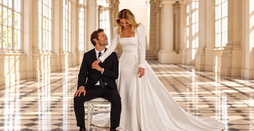 Vestidos de novia de manga larga te descubrimos estilos y consejos